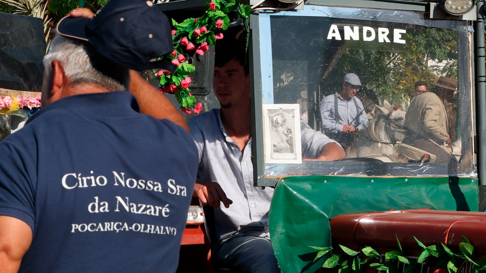 Círio do Olhalvo, pormenor